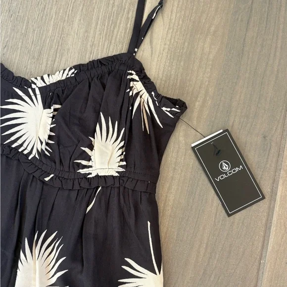 Volcom Black and White Mini Dress - Picture 3 of 7